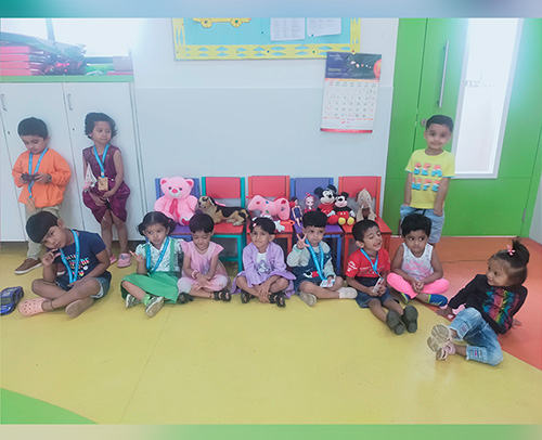 Toys are children's World..Toys are words and play is their language