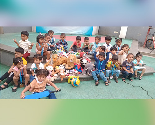 Toys are children's World..Toys are words and play is their language