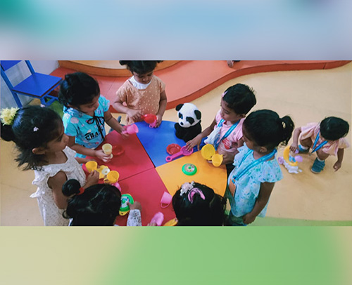 Toys are children's World..Toys are words and play is their language