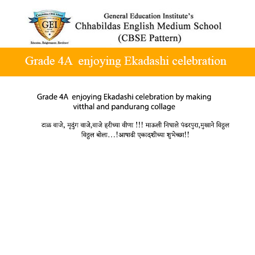  Grade 4A Ekadashi celebration