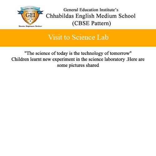 Visit to Science Lab